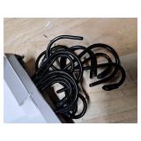 12 Pack 4-12 Inch S Hooks, Large Vinyl Coated Closet Hooks Non Slip Heavy Duty for Hanging, Steel Metal Black Rubber Coated for Jeans Plants Clothes Pot Pan Cups Towel