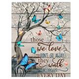 BOHADIY Butterfly Diamond Painting Kits for Adults 5D Diamond Art Kits for Adults Kids Beginner, DIY Full Drill Diamond Dots Paintings with Diamonds Gem Art and Crafts for Adults Home Wall Decor