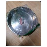 SPOT Puppy Litter Dishwasher-Safe Stainless Steel Feeder Pan, Rust-Proof, Low Sides for Easy Access, for Single or Multiple Puppies, 10\ Diameter x 1.25\in Depth, Holds 5 Cups (40 oz)in