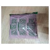 Deisy Dee Velvet Stretch Armless Office Chair Covers - Colorful Stretch Slipcover for Desk Chairs (Pink)