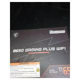 MSI B650 GAMING PLUS WIFI AM5 AMD B650 ATX Motherboard - Retail: $293