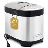 KITCHENARM 29-in-1 SMART Bread Machine with Gluten Free Setting 2LB 1.5LB 1LB Bread Maker Machine with Homemade Cycle - Stainless Steel Breadmaker with Recipes Whole Wheat Bread Making Machine - Retai