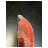 24\" Plastic Bloody Machete Costume Accessory - Retail: $20