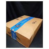 18 piece Raised Garden Bed Kit, 3.5x3.5x1.4Ft Outdoor Zinc-Aluminum-Magnesium Metal Flower Beds Stainless Steel Patio Ground Planter for Planting Vegetables (Ivory) - Retail: $90