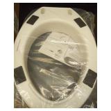 Carex Toilet Seat Riser, Elongated Raised Toilet Seat Adds 3.5 inches to Toilet Height, for Assistance Bending or Sitting, 300 Pound Weight Capacity Toilet Riser - Retail: $35