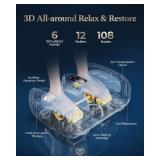 HomeCare Shiatsu Foot Massager with Heat & Ice Therapy - Gray, Deep Kneading for Plantar Fasciitis & Neuropathy Relief, Adjustable Intensity, Feet/Leg/Calf/Ankle at Home/Office,Gifts for Women, Men - 