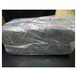 HAUTMEC 20\" Heavy-Duty Tool Tote Bag with Waterproof Clear Cover, Open Top Large Tool Bag with Rotating Handle, Rigid Frame, Wear-Resistant Hard Base & Padded Shoulder Strap â HT0296 - Retail: $