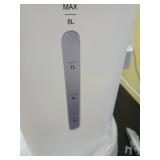 8L Smart Humidifiers for Bedroom Large Room, 2.1Gal Cool Mist Top Fill Diffuser Ambient Light, App & Remote Control, 3 Mist Modes, Quiet Humidifier for Home Office Plant (White) - Retail: $90