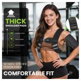 GEEBOBO Weighted Vest for Women Men, 8lb/12lb/16lb/20lb/25lb/30lb Weighted Vest Woman Adjustable Weights for Walking, Strength Training, Running, 12Lbs, Black - Retail: $24