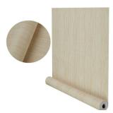 PHINILUX Thick Textured Peel and Stick Wallpaper, Self Adhesive Countertop & Cabinets Fabric Contact Paper,23.6 in X 394 in(32.8ft),Removable Textured Grasscloth Paper (Beige) - Retail: $32