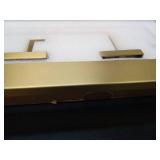 BAGNOLUX Bathroom Hardware Set 4 Pieces, Bath Towel Holder Set SUS304 Stainless Steel, Towel Bar Rack Set for Wall Mounted, Gold Bathroom Accessories Set Heavy Duty, Brushed Light Yellow Gold - Retail