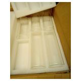 54Pcs Glass Cylinder Bud Vases for Centerpieces, 6 In, 8 In and 4 In Tall Clear Flower Vases in Bulk,Glass Small Vases Floating Candle Holder for Party,Home Decor,Wedding Decoration,Birthday,Anniversa