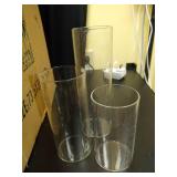 54Pcs Glass Cylinder Bud Vases for Centerpieces, 6 In, 8 In and 4 In Tall Clear Flower Vases in Bulk,Glass Small Vases Floating Candle Holder for Party,Home Decor,Wedding Decoration,Birthday,Anniversa