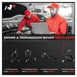 A-Premium 4PCS Engine Motor Mount Transmission Mount and Torque Strut Mount Set Compatible with Toyota Camry 2007-2017, Avalon 2008-2012 3.5L, Automatic Transmission - Retail: $101