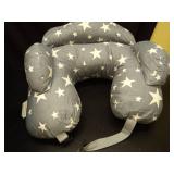 Chilling Home Nursing Pillow for Breastfeeding, Adjustable Nursing Pillow Breast Feeding Pillow Bottle Feeding, Breastfeeding Essentials for Newborn, Removable Cover - Retail: $34