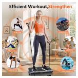 AXV Vibration Plate Fitness Platform Exercise Machine Vibrating Shaking Full Body Shaker Workout Vibrate Stand Shake Board Sport Gym for Weight Loss Fat Burner for Women Men - Retail: $130
