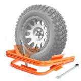 WINMAX TOOLS AUTOMOTIVE Yellow RV Leveler, Light Trailer Tire Leveler for RV, Trailer, Truck, Camper Leveling - Retail: $45