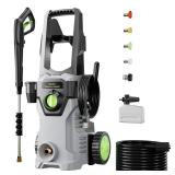Pressure Washer, 4800PSI Power Washer with 4 Quick Connect Nozzles, High Pressure Cleaning Machine with Foam Cannon - Retail: $120