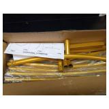 Round Backdrop Stand 6FT, Metal Circle Balloon Arch Frame, Wedding Arch, Arch Backdrop for Birthday Party, Wedding, Celebration, Baby Shower, Anniversary, Garden Arbors - Retail: $28