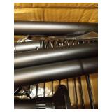 KEGII Corner Shower Caddy Tension Pole - Shower Tension Rod Organizer, Floor to Ceiling Shower Caddy 25-114.2 inch, Towel Rack Corner Waterproof, Black - Retail: $38