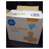 MED PRIDE Medical Vinyl Examination Gloves | Latex and Powder Free | Disposable, Ultra-Strong, Clear (1000, Medium (Pack of 1000)) - Retail: $49