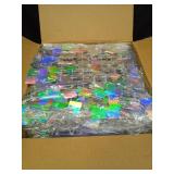 Iridescent Silver Shimmer Wall Backdrop, 36Pcs Square Sequin Panels, Photo Backdrop Wall Panel Backdrop Decor for Birthday, Wedding, Baby Shower, Anniversary (6x6 FT ) - Retail: $60