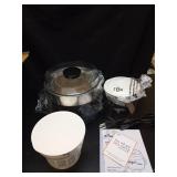 Bear Yogurt Maker, Greek Yogurt Maker Machine with Strainer and Timer Control, Stainless Steel Inner Pot, Automatic Digital with 2 Glass Jars 1 Quart for Home Organic Yogurt, Cheese, Fruit Wine - Reta