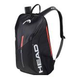 HEAD 2022 Tour Team Backpack, Black/Orange - Retail: $69