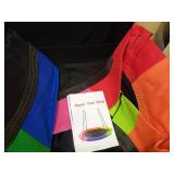 Saucer Tree Swing Seat for Kids 40 Inch Outdoor Round Tree Swing for Children Heavy Duty Safe Durable Easy Install for Backyard Multicolor - Retail: $37