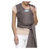 Moby Baby Wrap Carrier Classic for Newborns to Toddlers (8-33lbs), Infant Sling Carrier, Lightweight & Hands Free Design, Adjustable for All Body Types (Slate) - Retail: $57