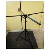 SUNGOOYUE Tripod Drying Rack Portable Windproof Folding Clothes Drying Rack for Indoor Household Use, Carbon Steel Material (Black) - Retail: $118