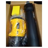 GEVEELIFE Leaf Blower Cordless, 650CFM & 3 Speed Levels, Electric Cordless Leaf Blower with 2 * 5.0Ah Battery Powered, Blowers for Lawn Care, Yard, Blowing Leaves, Dust, Snow - Retail: $80