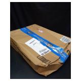 KOEXM Half Circle Boho Bathroom Rugs with Tassels for Bohemian Bedroom Soft Half Circle Rug Handcrafted Crochet Cotton Non Slip Absorbent Washable Rug Cute Bath Mats for Boho Bathroom Decor 32\"x20\" 