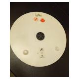 Blanc Fleur 15 inch Decorative Outdoor Thermometer for Garage, Patio, Backyard, Outdoor Wall, Fence Outdoor Thermometer Decorative Patio Thermometer Vintage Antique Aged White Ivory Easy to Read - Ret