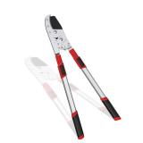 GARTOL Heavy-Duty Extendable Loppers, 28\"-41\" Telescopic Tree Trimmer, Double Ratcheting Branch Cutter, Anvil Lopper for Thick Branches, Cuts 2\" Dry Wood - Retail: $40