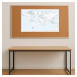 Cosmographics Detailed World Coloring Map - Big - 27.75\" x 16.25\" Matte Paper - Retail: $21