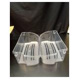 ãNEW UPGRADEDã 2 Pack 240324502 Refrigerator Door Shelf Bins for Frigidaire,Kenmore,Crosley Refrigerator Replacement Parts Replaces 240324510,AP2549806,844402, EA429767,PS429767,LFSS2312TF0 