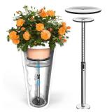 Hazztoll Adjustable Plant Risers for Inside Pot, Planter Insert for Large âContainerâ, 19.5-32