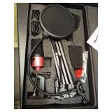 FIFINE Podcast Microphone Kit-USB PC Computer Recording Microphone, Condenser Mic Set for Streaming, Gaming, Voice-Over, Meeting, with Arm Stand, Shock Mount, Pop Filter-T669 Rose Red - Retail: $53