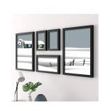 KAOIKO 16x20inch Picture Frame Solid Wood Display Pictures 12x16 with Mat or 16x20 Wall Without Mounting Photo Frame Blackï¼1pcsï¼ - Retail: $26