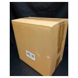 BESTVIP 100PCS Clear Plastic Plates, 10.25 Inch Disposable Dinner Plate Party with Gold Rim, Heavy Duty Disposable Plastic Plates for Party, Wedding and Birthday, Christmas, Thanksgiving - Retail: $34