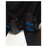 TEETER EZ-Up Gravity Boots - Inversion Decompression Stretching, Back Pain Relief and Core Strength Sit Ups, Hang Upside Down for Home Fitness or Gym Rack Bar - Retail: $99