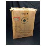 Honeycomb Outdoor Heritage Chaise, 21.5\" W x 70\" L, Textured Solid Bone Chair Cushion for Patio Furniture - Retail: $66