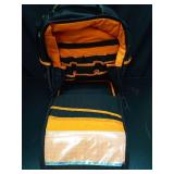 73 Pockets Tool Backpack Heavy Duty for Men Women, Hvac Tool Backpack, Tool Bag Backpack with Laptop Compartment, Waterproof Molded Base, 1680D, Durable Multi-Use Pocket for Electrician Construction -