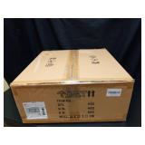 YMKSKJ Low Profile Ceiling Fans with Lights, 20\" Boho Rattan Ceiling Fan with Light Flush Mount and Remote Control, Drum Caged with 6 Speeds for Bedroom, Nursery, Living Room - Retail: $110