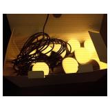 Govee Smart Outdoor String Lights 2, 144ft Outdoor Lights with Dimmable Warm White LED Bulbs, 47 Scene Modes for Patio, Backyard, Balcony, IP65 Waterproof, Works with Alexa, App Control - Retail: $110