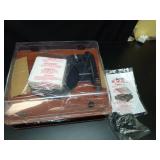 Turntable Record Player with Built-in Speakers, Vinyl Record Player Support Bluetooth Playback Auto Stop 33&45 RPM Speed RCA Line Out AUX in All-in-one Belt-Drive Turntable for Vinyl Records - Retail: