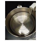 3 L Lifting Sugar Removal Rice Cooker, Low Sugar Rice Cooker with Low Carb Rice Steamer Basket, 5 Speed Adjustable,Easy-to-Clean, for Family UseWhite,One Size - Retail: $128