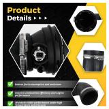 Turbo Intercooler Outlet Tube Compatible with Ford 2017-2019 F-250 F-350 Super Duty 6.7L PowerStroke Engine, Replaces HC3Z-6F073-B - Retail: $38