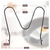 316075103 316075104 Oven Heating Element for Frigidaire Kenmore 790 Replaces 316075102 PS438018 AP2125026 FEF366EMD FEF366ECD FEF326FSE FEF366DSE FFEF3048LSM FEF326FSE 316075100 316282600 F83-455 - Re